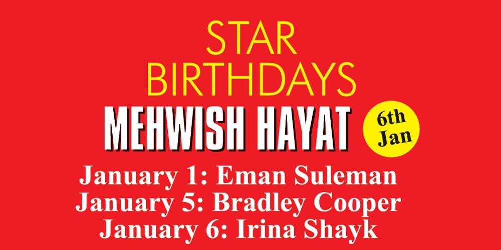 Celebrity Birthday Today MEHWISH HAYAT