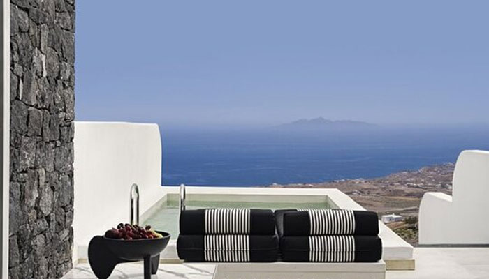 Inside Cresanto Luxury Suites, Greece