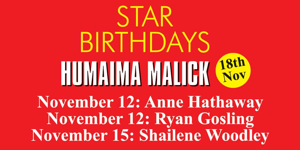 Celebrity Birthday Today: Anne Hathaway, Humaima Malick to blow candles