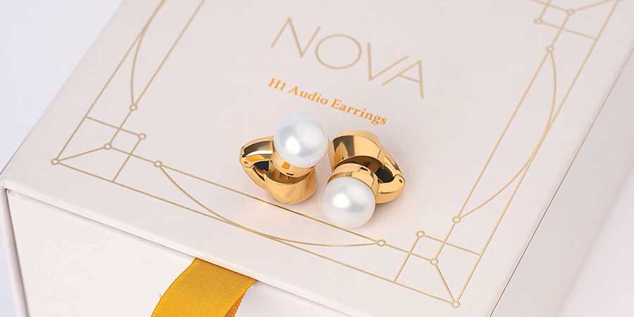 Nova makes audio earrings with real pearls: see price and other details inside