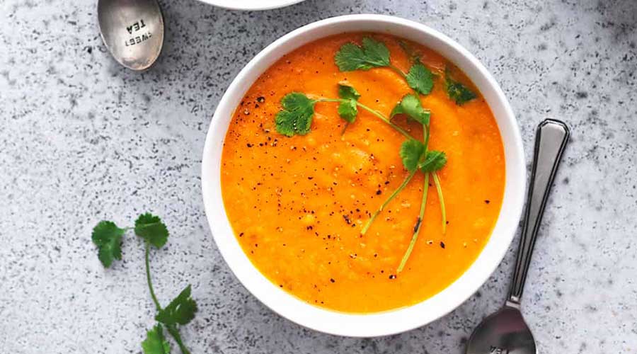 Carrot and Coriander Soup Recipe