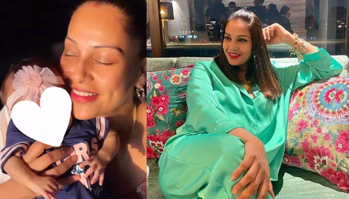 Bipasha Basu posts sun-kissed video with daughter Devi: See inside