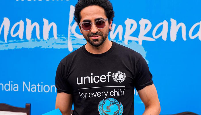 Ayushmann Khurrana appointed as UNICEF National Ambassador