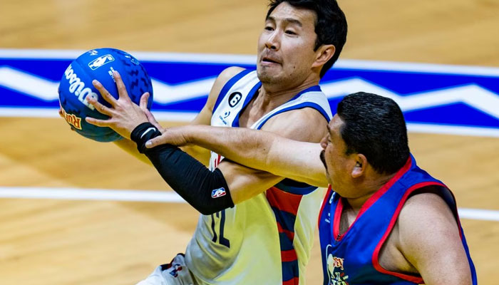 Simu Liu not impressed by unfair comparison at NBA All-star game