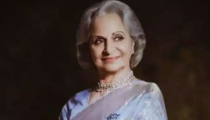 Waheeda Rehman says her father thinks she was going mad as growing as an actor