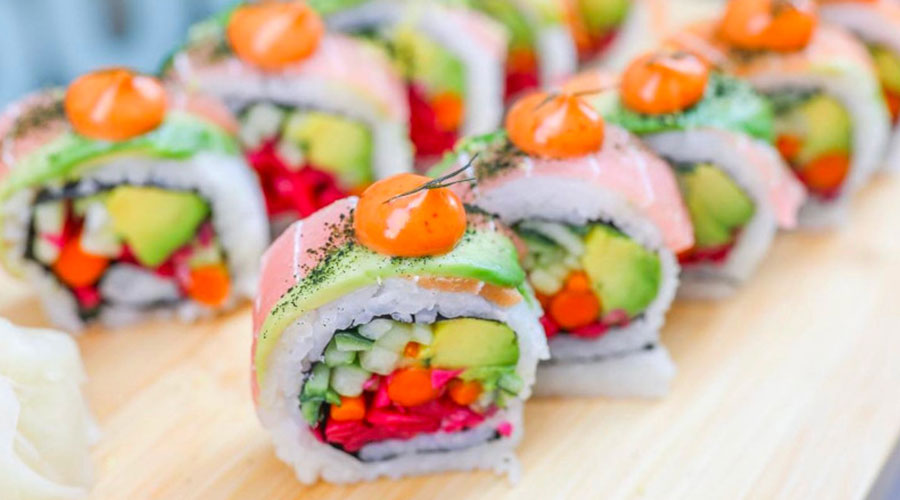 Rainbow Sushi recipe