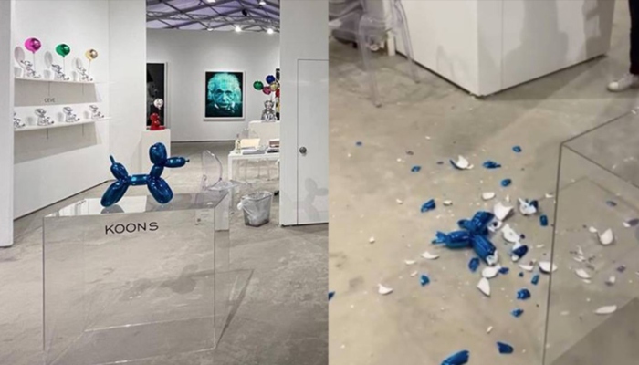 US art fair visitor accidentally smashes $42,000 sculpture