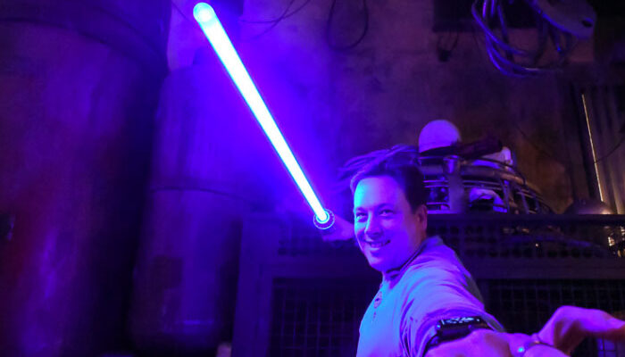 Disney unveils new real Star Wars lightsaber