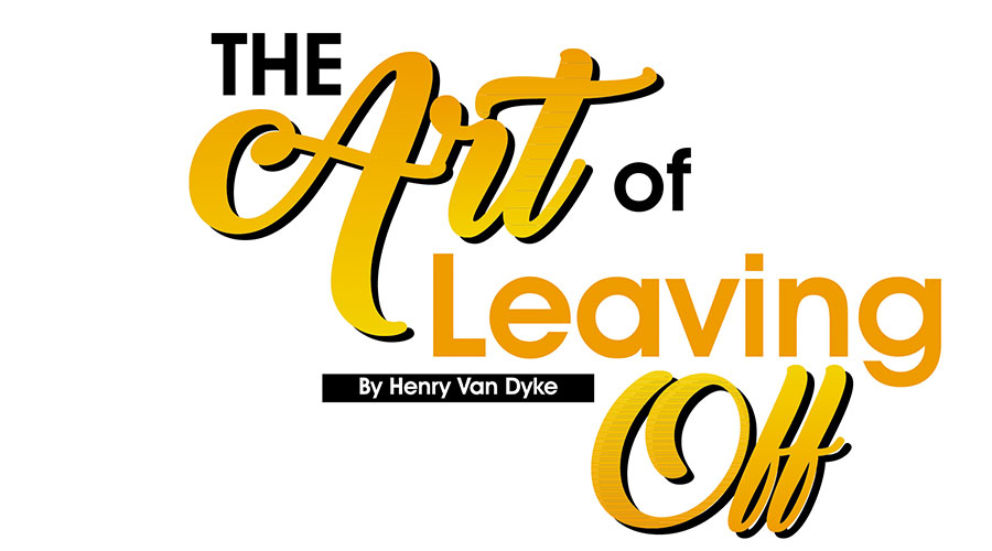 Understanding the abstract: The Art of Leaving Off