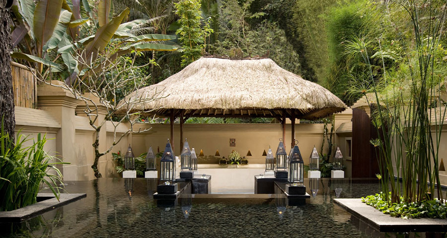 Enjoy the stunning scenery at Royal Kirana Spa in Bali