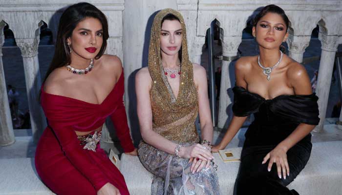 Priyanka Chopra makes ravishing appearance at Bulgari event with Anna Hathaway, Zendaya