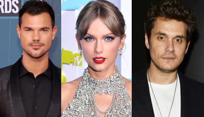 Taylor Lautner pokes fun at Taylor Swifts ex John Mayer: praying for John