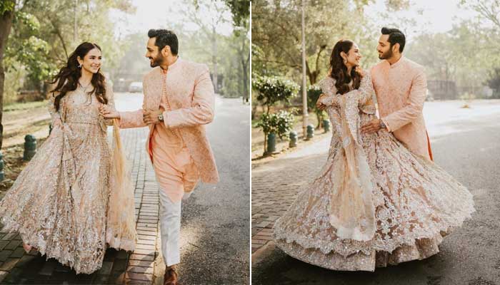 ‘Tere Bin’ stars Yumna Zaidi, Wahaj Ali set stunning couple goals in latest photoshoot