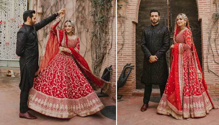 ‘Tere Bin’ stars Yumna Zaidi, Wahaj Ali set stunning couple goals in latest photoshoot