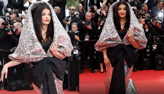 Aishwarya Rai wears Sophie Coutures gown at Cannes Film Festival