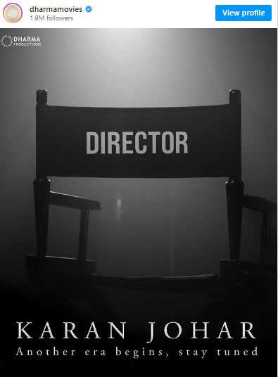 Dharma Productions signals a grand celebration to mark Karan Johars 25 years as  director