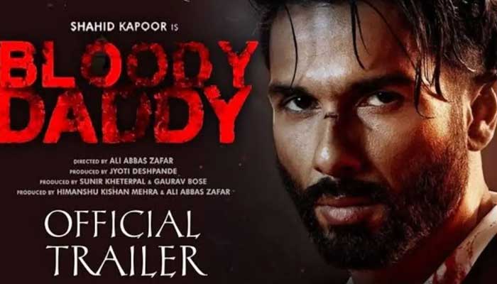 Shahid Kapoors Bloody Daddy trailer is out now