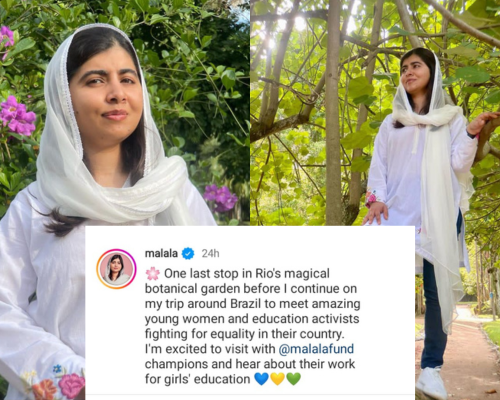 Malala Yousufzai, husband Asser Malik exude couple goals in new video