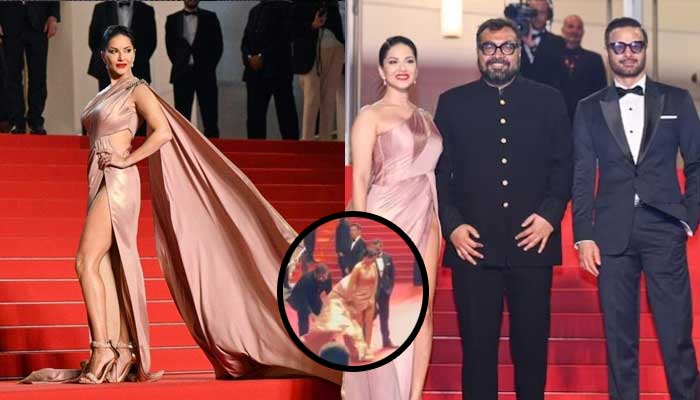 Cannes 2023: Anurag Kashyap steals limelight after saving Sunny Leone from oops moment